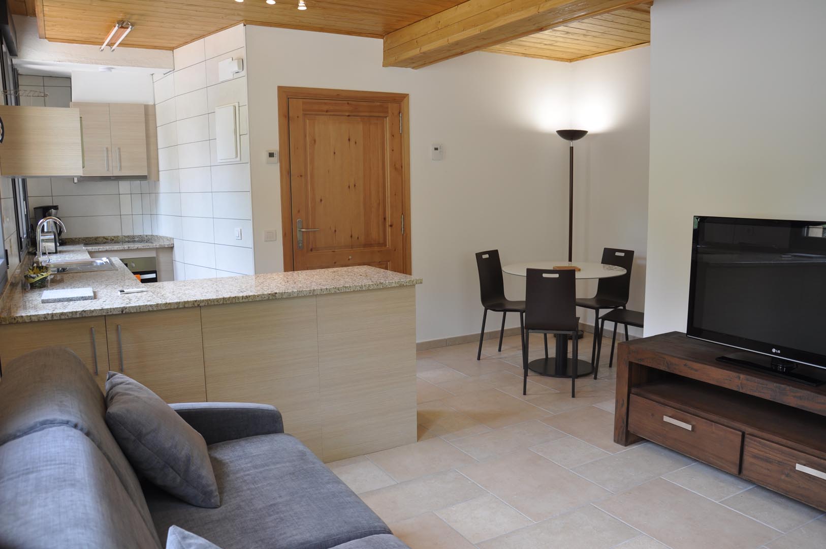 Appart Puigmal LLo Vue salon Puigmal 4