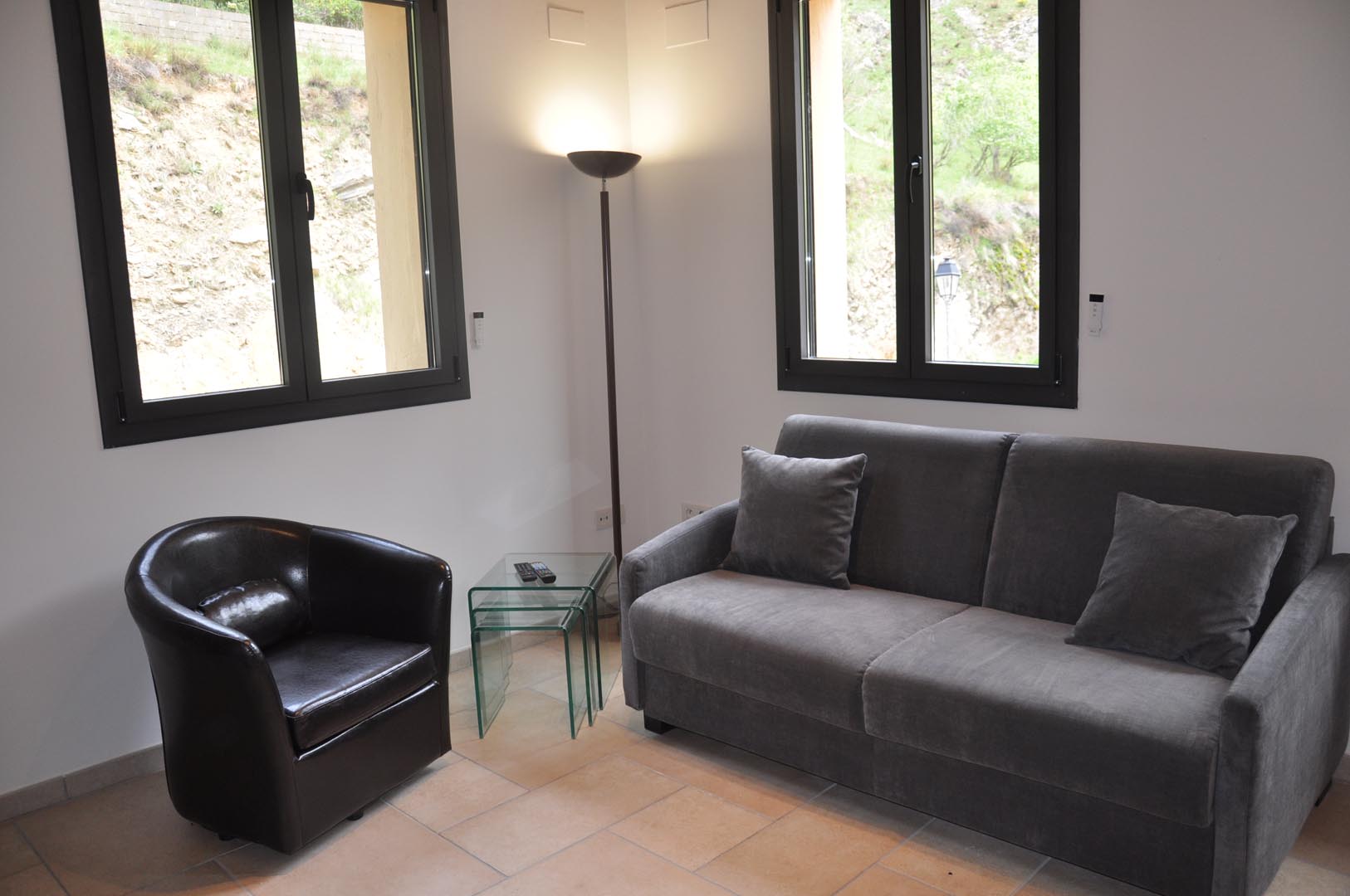 Appart Puigmal LLo Vue salon Puigmal 6