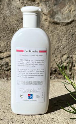 dos gel douche bains de llo2