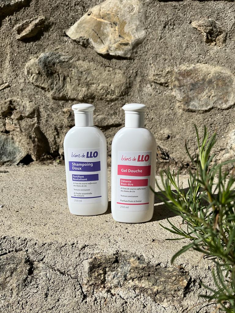 shampoiing et gel douche bains de llo duo